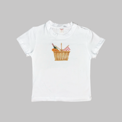 Wine Picnic Basket Baby Tee
