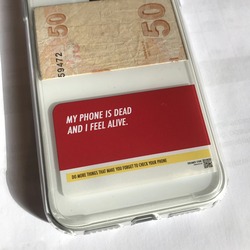 My Phone Is Dead And I Feel Alive iPhone Kılıfı