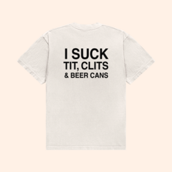 Tit Clits Beer Cans T-Shirt
