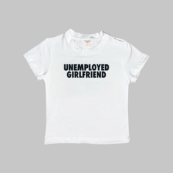 Unemployed Girlfriend Baby Tee