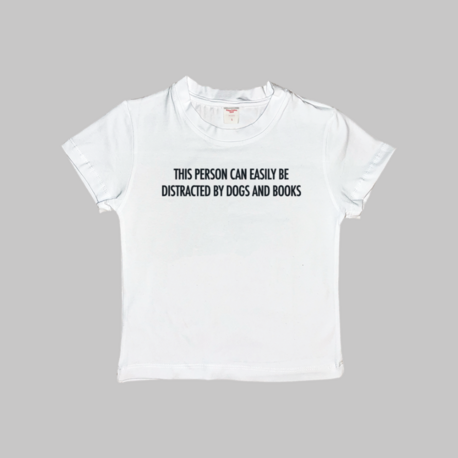 Dogs & Books Baby Tee
