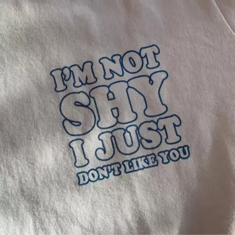 I'm Not Shy I Just Don't Like You T-Shirt
