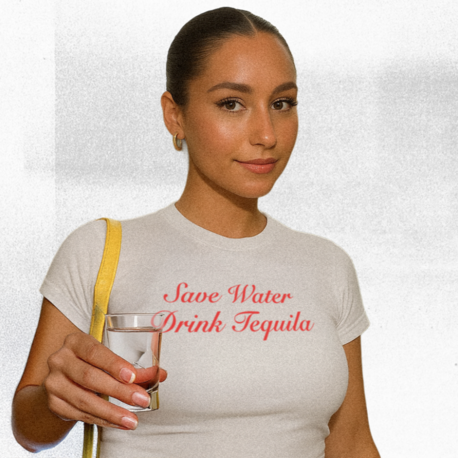 Save Water Drink Tequila Baby Tee