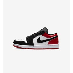 AİR JORDAN 1 LOW BLACK TOE
