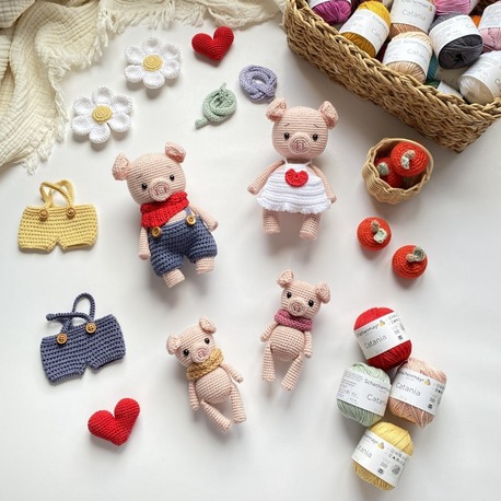 Domuz Ailesi (Rosie, Oliver ve Bebek Domuzlar) Tarif Kitapçığı