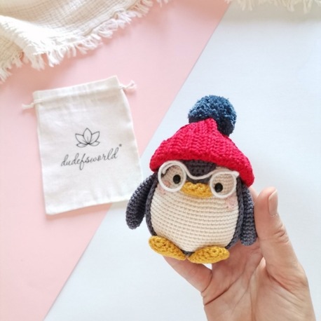 Amigurumi Penguen Rico Oyuncak