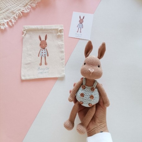 Amigurumi Tavşan Odi Oyuncak