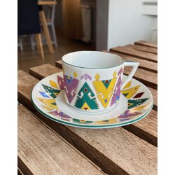Kilim motifli fincan