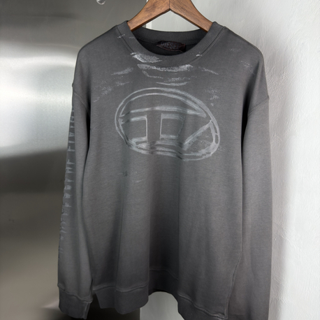 DSL Orjinal Etiketli Kapüşonlu Sweatshirt (Yıkamalı)