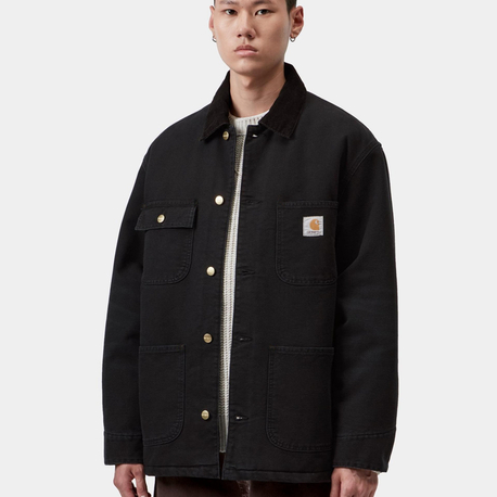 Carhartt Düğmeli Ceket Siyah (Orjinal)