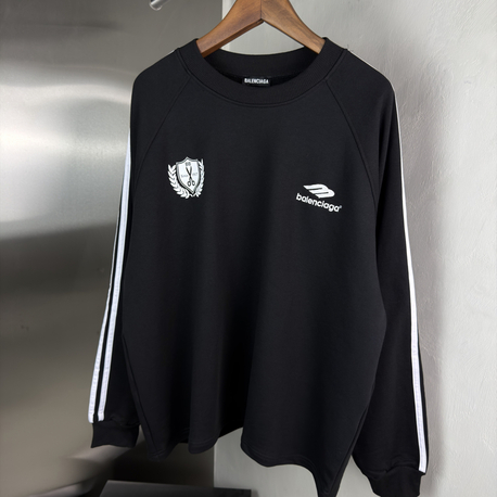 Balenciaga Orjinal Etiketli Sweatshirt Siyah