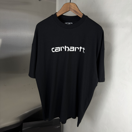 Carhartt Orjinal Etiketli T-Shirt Siyah (Oversize) 