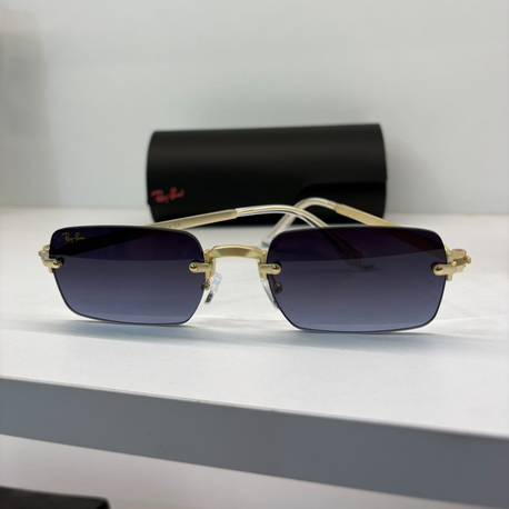 Ray-Ban Polarize Gözlük Gold