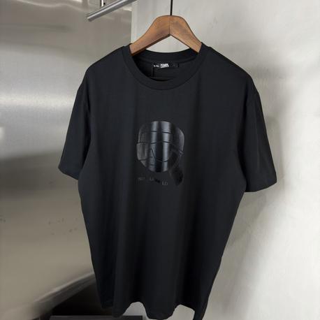 Karl Lagerfeld Orjinal Etiketli T-Shirt Siyah