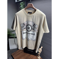 Amiri Orjinal Etiketli T-Shirt Bej