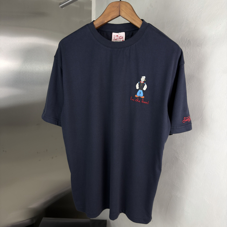 MC2 Saint Barth Orjinal Etiketli T-Shirt Lacivert