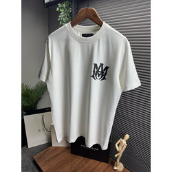 Amiri Orjinal Etiketli T-Shirt Beyaz (Sırt Detay)