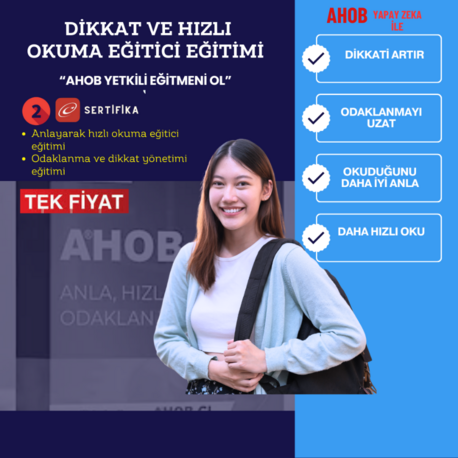 DİKKAT VE HIZLI OKUMA EĞİTİCİ EĞİTİMİ