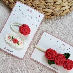 Gül toka 3'lü set