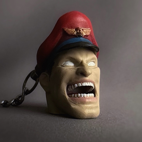 Street Fighter M. Bison Anahtarlık