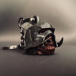 Uruk-hai Head – Yüzüklerin Efendisi Koleksiyonu