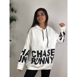 Yumoş Beyaz Sweat
