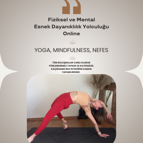 Esnek Dayanıklılık Online Yoga Grup Dersleri