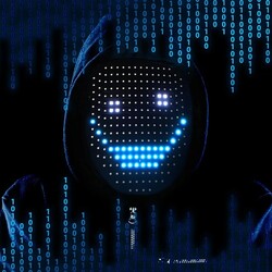 LED ışıklı maske yüz parlayan maske değişen cadılar bayramı noel karnaval kostüm DJ ışığı Up parti C