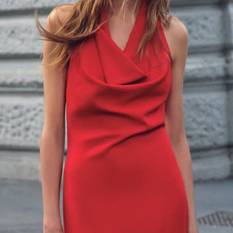 Zara Kırmızı Elbise