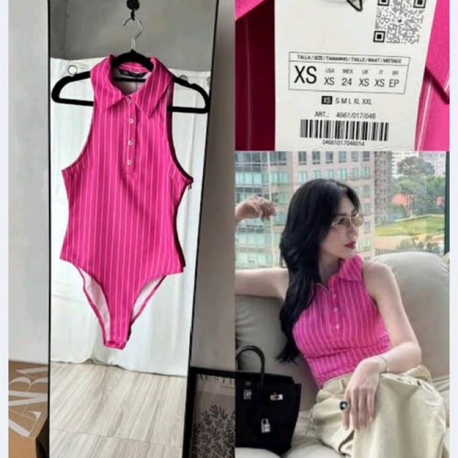 Zara Düğme Yakalı Zıbın