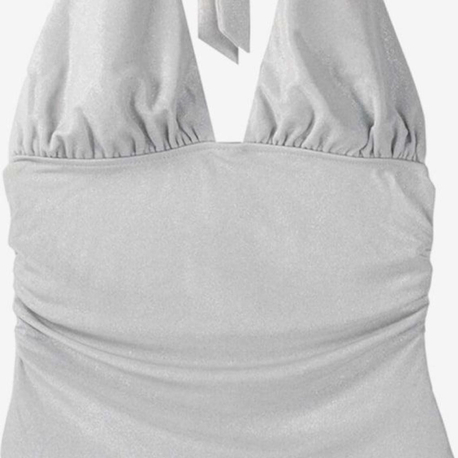 Bershka simli gri body/mayo