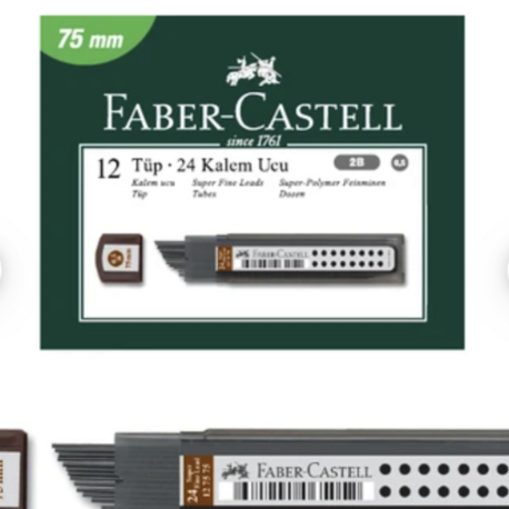 Faber-Castell Super Fine Min 2B 0.5 75 Mm 12 adet