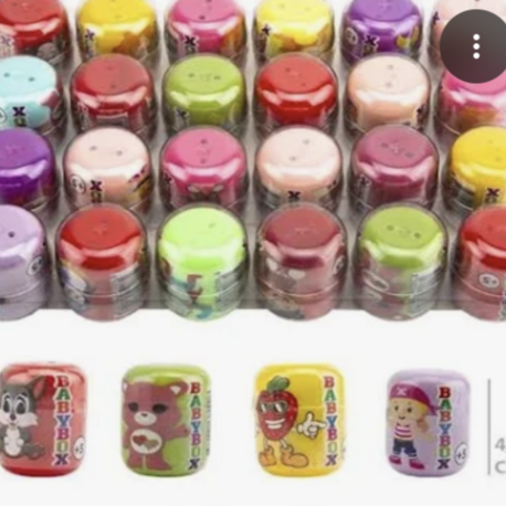 BABYBOX Nostaljik Yumurta Oyuncak Kutusu Mini Babybox 4 Adet