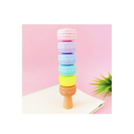Makaron Fosforlu Kalem 6 Renk