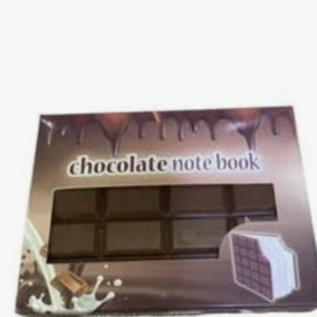 Chocolate Notebook Çikolata Kokulu Harika Kare Çikolata Not Defteri