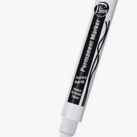 Bion Permanent Marker Siyah 12 ADET