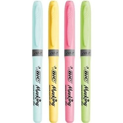 BIC PASTEL RENKLI FOSFORLU KALEM SETI 4'LU BLISTER PAKET