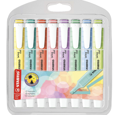 STABILO swing cool Pastel 8'lı Paket