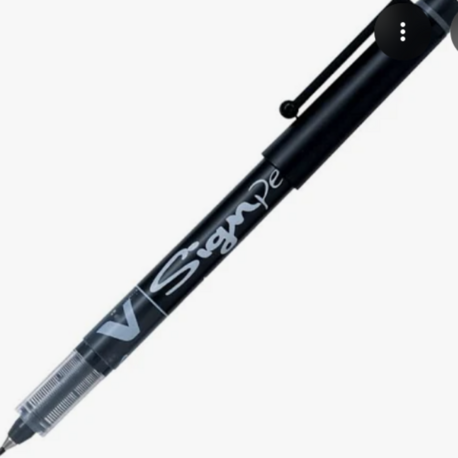Pilot V SignPen İmza Kalemi Siyah ADET