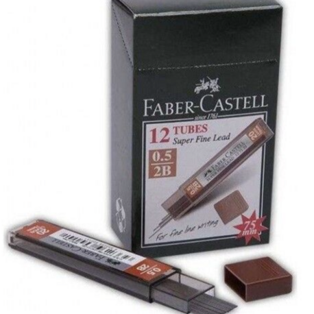 Faber Castell Super Fine Min Mekanik Kurşun Kalem Ucu 0.5 mm 2B 12'li Kutu