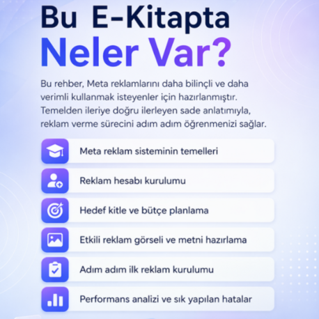 Meta Reklam Verme ve Yönetme Rehberi PDF