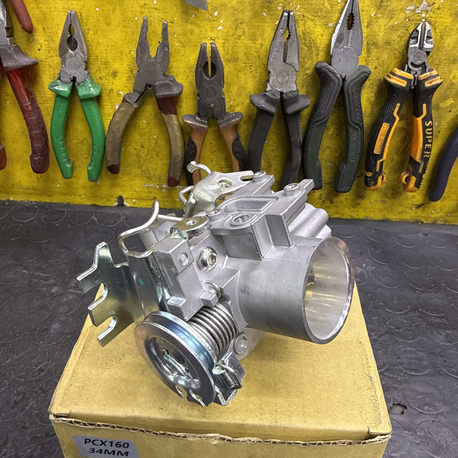 Pcx 34 mm gaz kelebegi borusu ile 