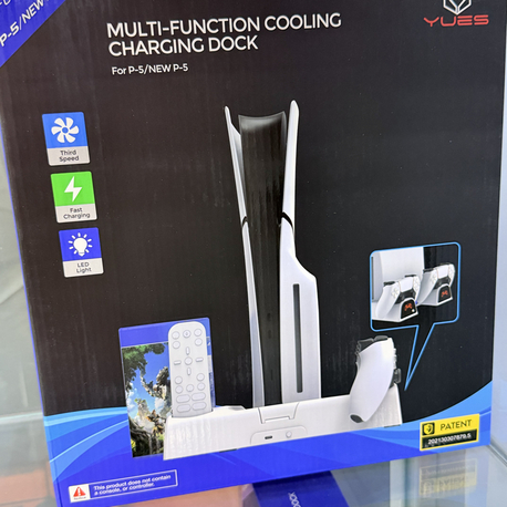 TÜM PS5 MODELLERİNE UYUMLU SOĞUTUCULU ŞARJLI STAND