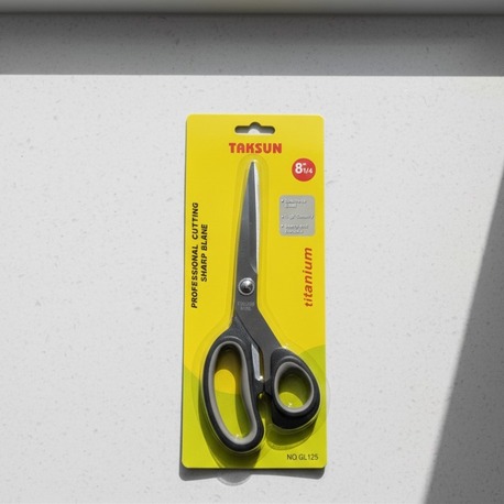 TAKSUN Titanyum (Titanium) Profesyonel Kesim Makası - 8¼ inç