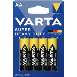 VARTA Superlife 4 AA Çinko Karbon Pil