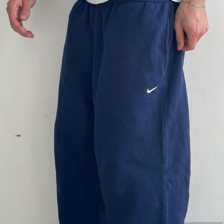 Nike Baggy Jogger Eşofman Altı – Lacivert (Beyaz Logo)