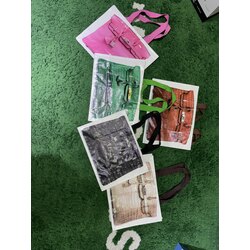 Hermes resimli poşet çanta