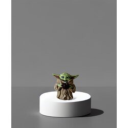 Baby Yoda (Grogu) 3D Modeli