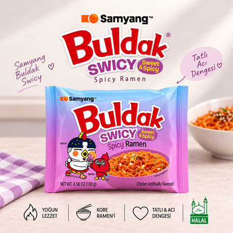 Buldak swicy ramen | yeni ürün