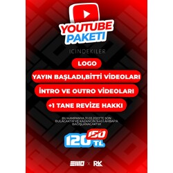 YOUTUBE TASARIM PAKETİ
